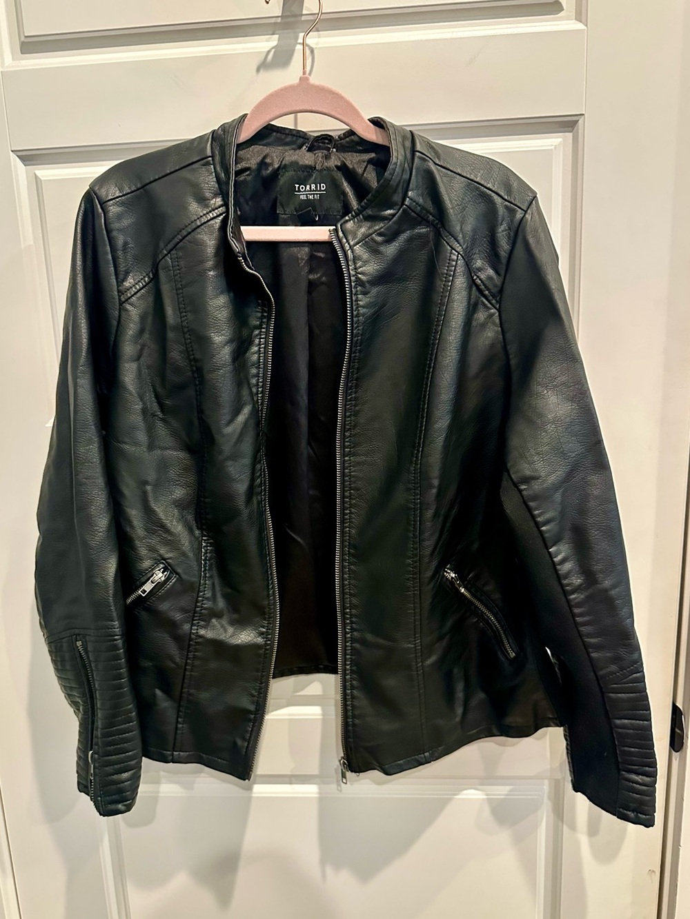 Torrid Faux Leather Moto Jacket